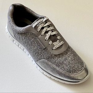 NEW Cole Haan Zerogrand Silver Sneakers & ⁉️ .925!